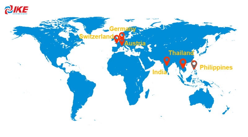 Celebrating the success of IKE Food Machinery and setting up two new service sites overseas