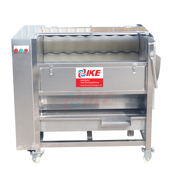 DS-WN075 Brush Roller Ginger Cassava Potato Carrot Automated Washing Peeling Machine Factory Price