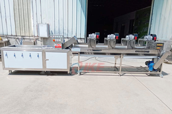 Food conveyor dehydration machinery