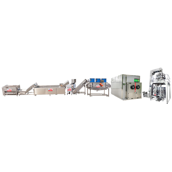 IKE Ginger Peeling, Washing, Cutting, Drying, Powdering and Packing Processing Line