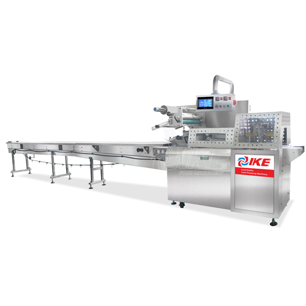 DS-B450W Auto-feeding up film food trays boxes pillow packaging machine