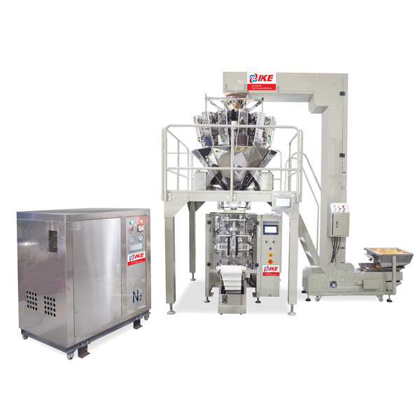 DS-B420A Potato Chips Biscuit Quantitative Automatic Packaging Machine with Nitrogen Filling
