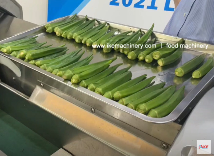 Industrial-grade okra automatic cutting machine